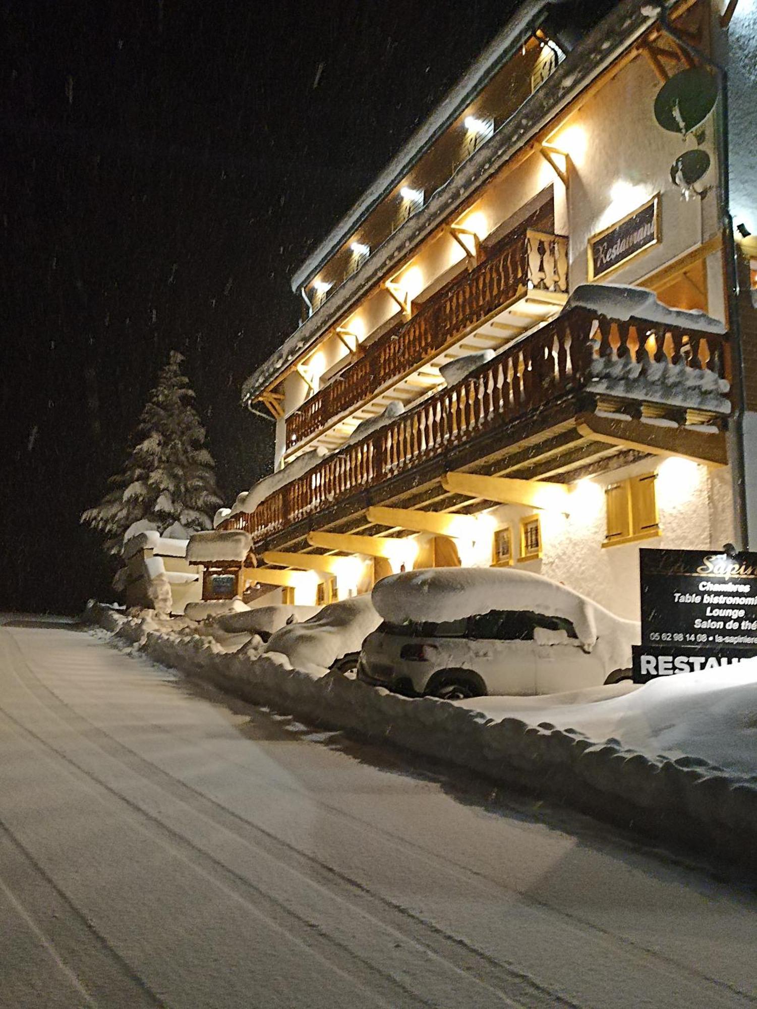 La Sapiniere Hotell Saint-Lary-Soulan Exteriör bild
