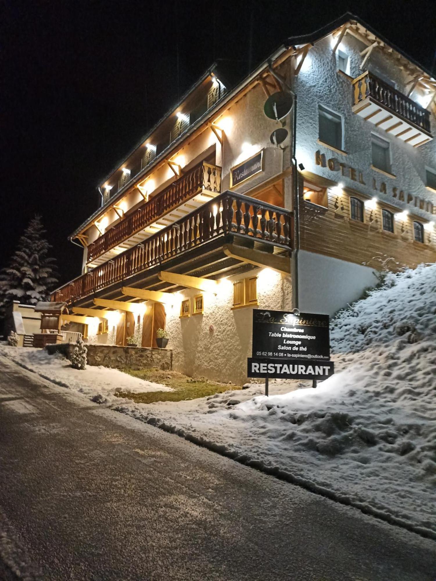 La Sapiniere Hotell Saint-Lary-Soulan Exteriör bild